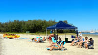 Excursion d'Une journée avec kayak et plongée avec tuba au départ de la Côte d'Or, y compris South Stradbroke et Vague Île Pause