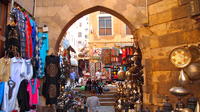 Islamic Cairo Al Muizz Street Al Azhar Mosque and Khan El Khalili Bazaar from Giza