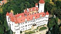 Konopiste Chateau and Nový Knín and Karlstejn Castle Private Tour from Prague