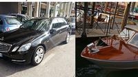 Private Limousine Transfer Treviso Airport to Venice City Center by Car and Water Taxi up 2Pax