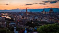 Hills of Florence Evening Walking Tour with Pizza Making Cooking Class