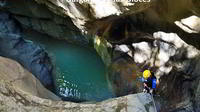 Beginners Canyoning in Gloces Canyon in the Pyrenees 