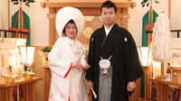 Japanese Shinto-Style Wedding Photo in Kimono including Kaiseki Dinner