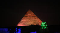 Giza Pyramids Evening Sound and Light Show from Cairo