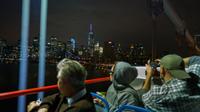 Circuit nocturne en bus à toit ouvert à New York