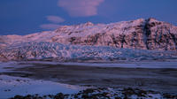 Midnight sun Glacier Walk on Vatnajökull Glacier from Hofn