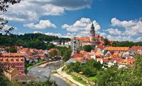 Private Full-Day Tour to Cesky Krumlov and Hluboka And Vltavou Castle from Prague