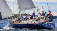 Crépuscule Yacht Racing sur le port de Sydney