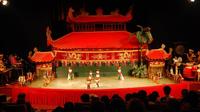 Traditional Water Puppet Show and Illuminated Ho Chi Minh City Dinner Cruise with Private Transport