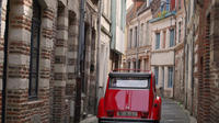 Unique Tour of Lille by Convertible 2CV with Private Driver-Guide including Champagne Break