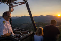 Meteora privé Sunrise Hot-Air Balloon Tour de Kalambaka