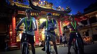 6時間のバンコクで��サイアム ラトリー ナイト サイクリング ツアー 6時間のバンコクでのサイアム ラトリー ナイト サイクリング ツアー