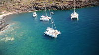 Santorini Sailing Cruise to Red Beach and Akrotini