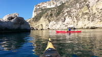 Kayak and Trekking Tour at Devil's Saddle from Cagliari