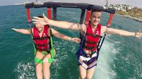 Aventura de parasailing em Punta Cana com encontro com tubarões e arraias Aventura de parasailing em Punta Cana com encontro com tubarões e arraias