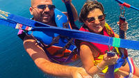 Cruzeiro de catamarã em Punta Cana: parapente e mergulho com snorkel Cruzeiro de catamarã em Punta Cana: parapente e mergulho com snorkel