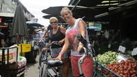 Campagne Bangkok et une visite du marché flottant en vélo compris Déjeuner