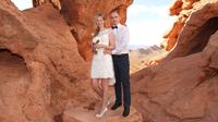 Wild Horse Canyon Wedding with Luxury Transportation and Photographer