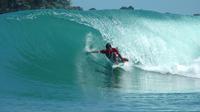1-Hour Baler Surf Lesson Including Board Rental