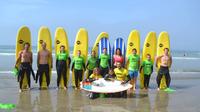 Groupe Surf Lesson à Matosinhos Plage