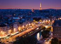 Eiffeltornet, kryssning på Seine och kvällstur i upplysta Paris Eiffeltornet, kryssning på Seine och kvällstur i upplysta Paris