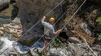 Zip Line in a Canyon Park Adventure