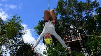 Aventure Combo de Cancun: Buggy Ride, Zipline, ponts suspendus et Cenote Swim