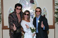 Mariage Elvis à la chapelle de Graceland