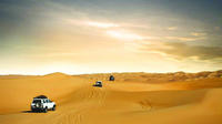 Safari dans le désert avec dîner-barbecue, au départ de Dubaï : traversée des dunes, promenades à dos de chameau, spectacles Safari dans le désert avec dîner-barbecue, au départ de Dubaï : traversée des dunes, promenades à dos de chameau, spectacles
