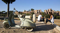Vintage Vespa Tour with Gourmet Picnic Experience at Villa Borghese