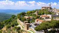 Full-Day Private Shore Excursion: Discover Tuscany, Siena Montalcino and Val D'Orcia and Montepulciano Pienza from Livorno