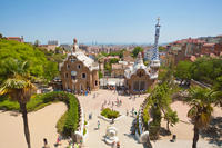 Billet coupe-file: visite du parc Güell et de la Sagrada Familia à Barcelone.