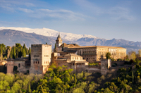 Excursion privée d'Une journée à Grenade Incluant l'Alhambra et les jardins du Generalife, au départ de Malaga