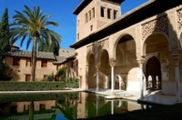 Grenade - le palais de l'Alhambra et les jardins du Generalife