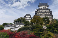 Himeji Castle and Akashi Kaikyo Bridge from Osaka