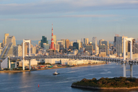 Visite panoramique de Tokyo en juin journée - Temple de Meiji, temple d'Asakusa et Croisière dans la baie de Tokyo