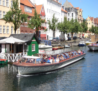 Croisière sur le canal à Copenhague