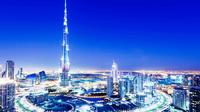 Burj Khalifa: At The Top (125ste Etage) und Kaffee im The Cafe Burj Khalifa: At The Top (125ste Etage) und Kaffee im The Cafe