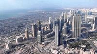 Visite de la terrasse panoramique de Burj Khalifa au départ de Dubaï Visite de la terrasse panoramique de Burj Khalifa au départ de Dubaï