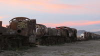 Sunset and Stars Tour at the Cemetery of Trains from Uyuni