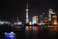 Evening City Lights and Huangpu River Cruise