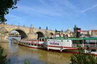 Croisière touristique sur la Vltava à Prague