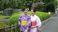 Private Kimono Experience in Asakusa with Tsukiji Fish Market Tour and Water Bus Ride