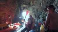 The Blue Cave Kayak and Snorkeling Adventure from Kotor