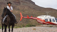 Helicopter Tour du Grand Canyon West Rim avec Chevauchée