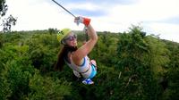 Zipline et Adventure Tour à Cancun avec Round-Trip Transfer