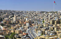 Visite touristique privée de la ville d'Amman with déjeuner de mezzé et hammam optionnels