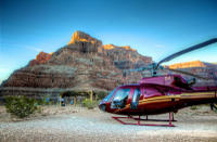 Tours en hélicoptère au départ du plateau ouest du Grand Canyon