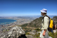 Ruta de senderismo en Table Mountain en Ciudad del Cabo Ruta de senderismo en Table Mountain en Ciudad del Cabo