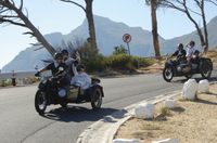 Un tour en side-car avec chauffeur au Cap